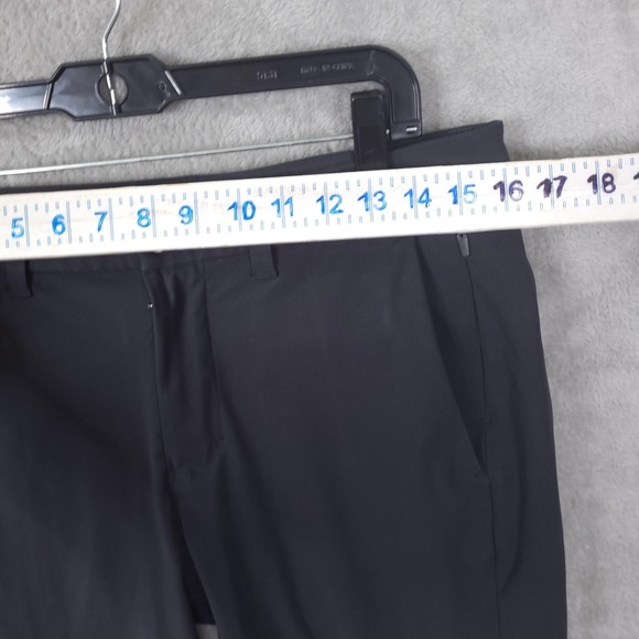 Lululemon Pants 32 Slim Tapered Stretch Chino Zip Pocket Work Golf - Picture 8 of 12
